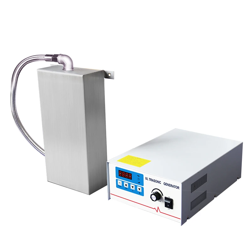 GENENG Immersible ultrasonic vibration plate and industrial ultrasound cleaning machine dispersed stirring emulsification