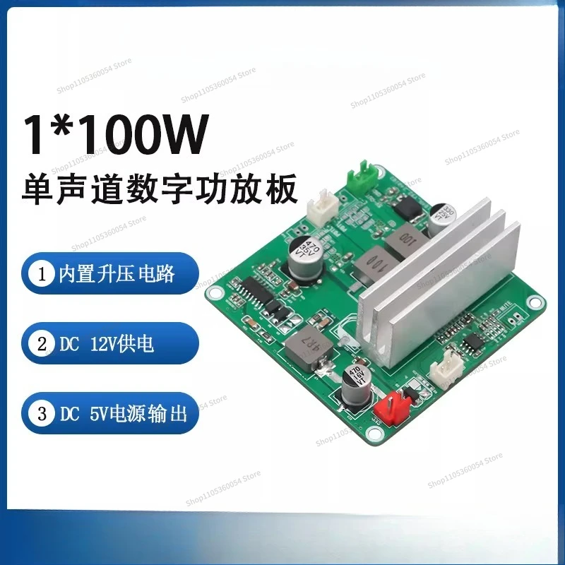 For DC12V Mini Digital TPA3116 Mono 100W High Power Audio Amplifier Module
