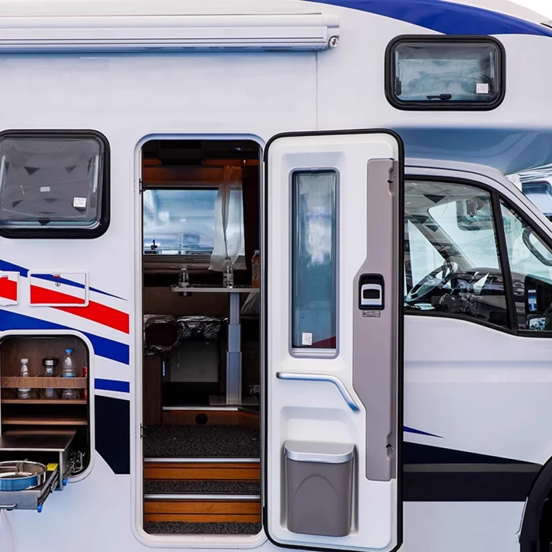 1 قطعة RV Flyscreen المنزلق انزلاق يطير شاشة الباب الاحتفاظ كليب التجنيب ل هارتال متنقل قافلة شاحنة التخييم RV اكسسوارات #6