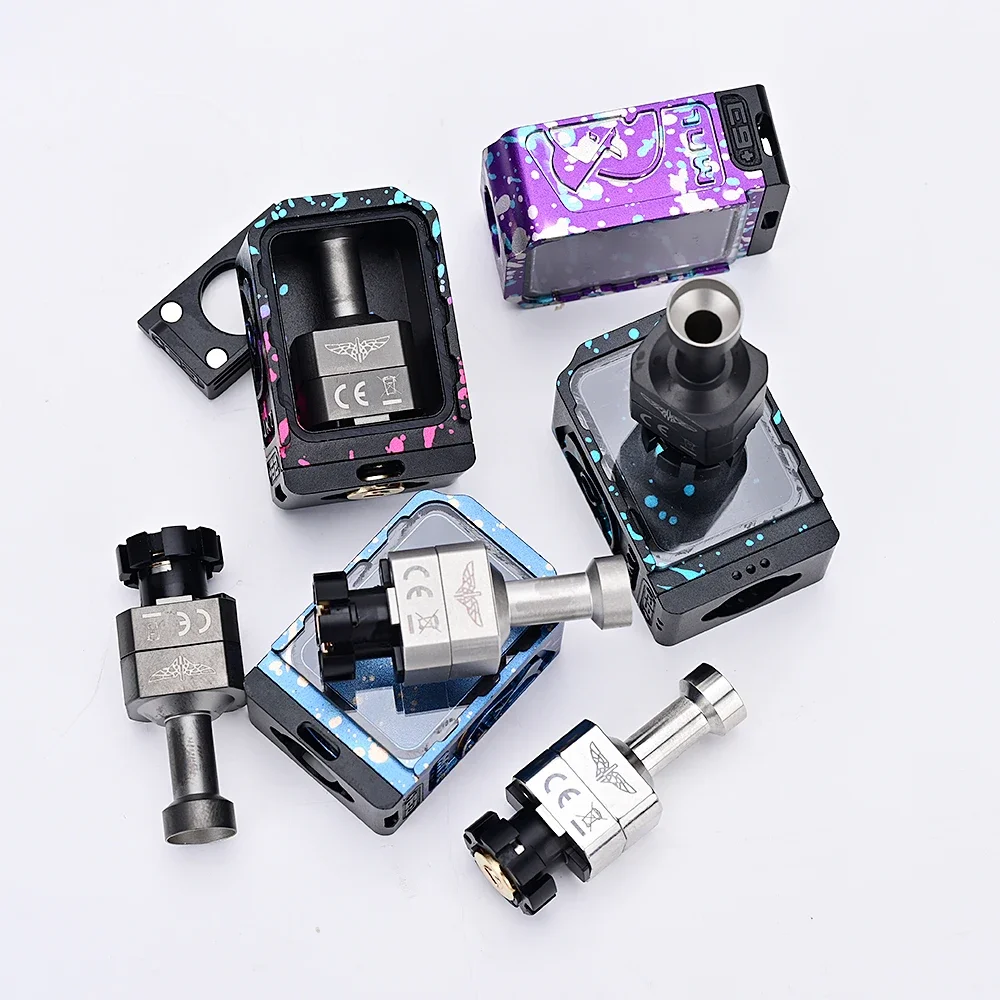 Wolfcoolvape WICK D XO Style GG Submarine RBA Bridge Boro Tank Billet BB Boro Box Vape Mod Kit Atomizer replacement coil - gallery image 4