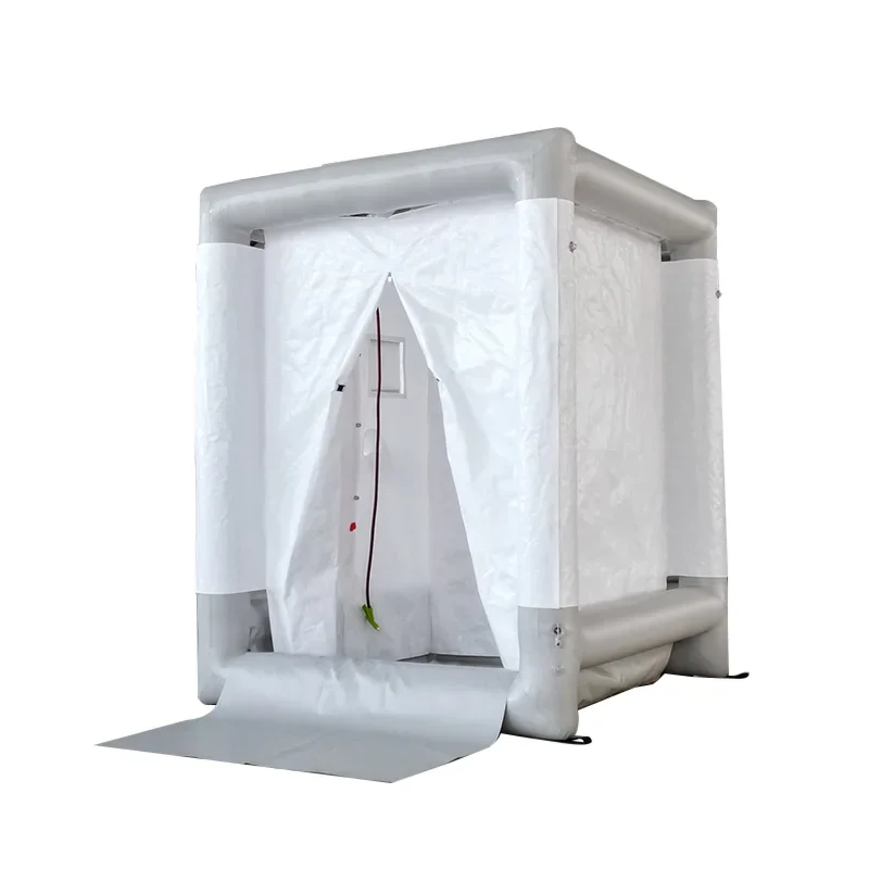 Factory CE ROHS ISO Airtight Blow up Portable Decontamination Shower Inflatable Decon Tent Mobile Airtight Inflatable Tents