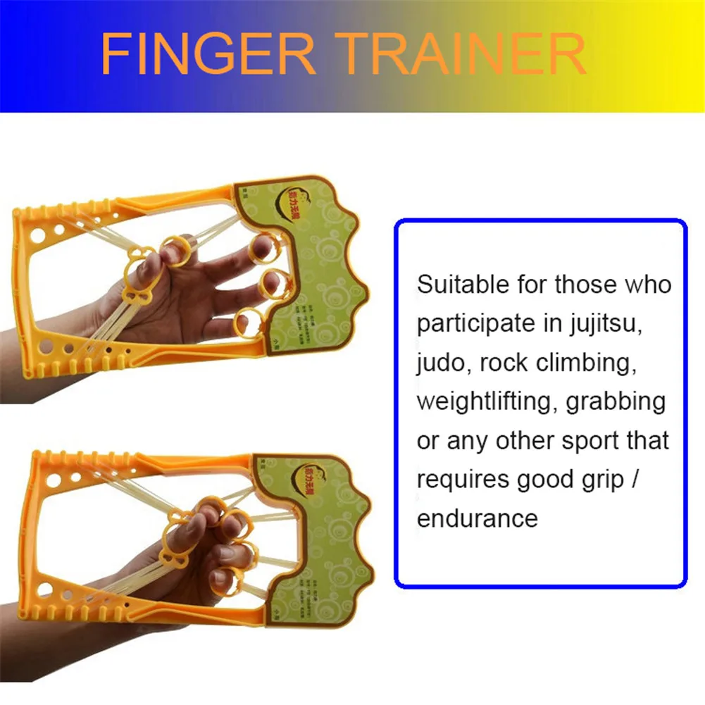 Finger Exerciser Hand Rehabilitation Trainer Finger Equipment Elderly Hemiplegia Finger Strength Child Grip Ball Finger Trainer