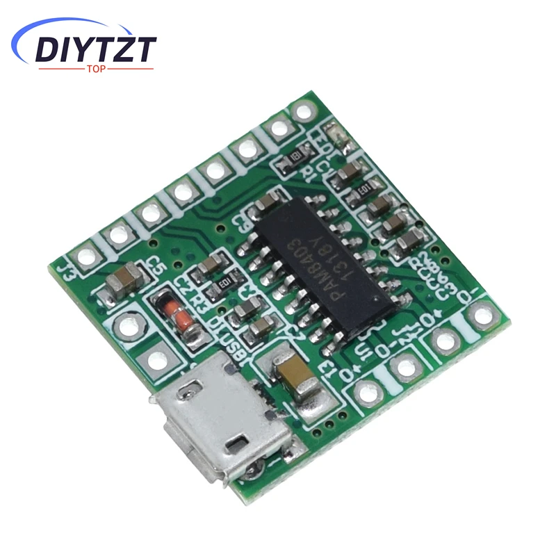 DIYTZT 1/3PCS PAM8403 Super Mini Digital Amplifier Board 2 * 3W 5W Class D Digital 2.5V To 5V Small Stereo Amp Amplifier Board