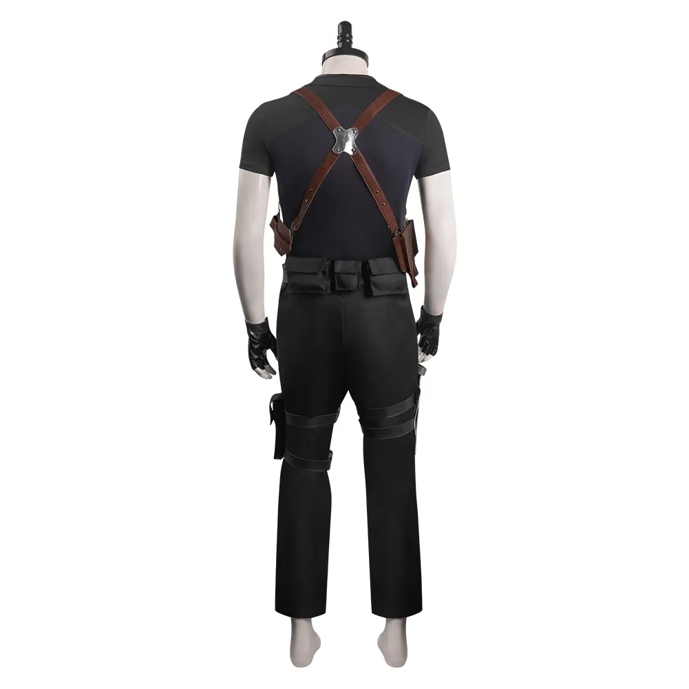 Biohazard Resident 4 Cos Leon · Scott · Kennedy disfraces de Cosplay, personaje de juego uniforme de, ropa para Halloween, disfraces de Carnaval para hombres