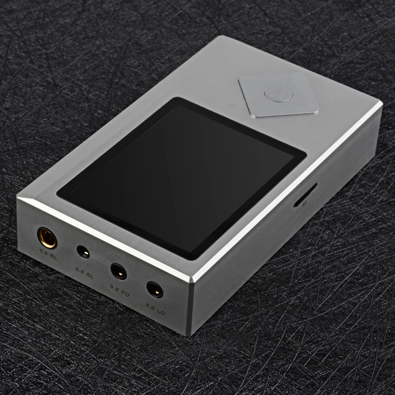 Zisan Zishan Z4 Player Dual ES9038Q2M DAC Chips QCC5125 Bluetooth 5,1 HiFi Verlustfreie Musik MP3 Unterstützung aptX-HD LDAC CNC Shell