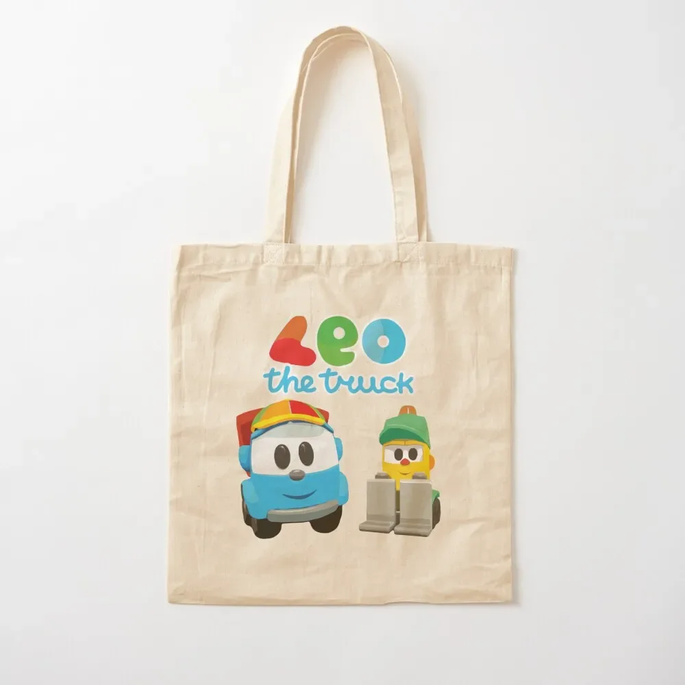 LEO the truck and Lifty summer hats Tote Bag Large bags for women Eco bag Tote Bag