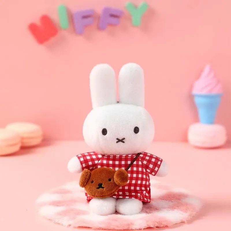 New Original Miffy Rabbit Travel Series Pendant Trendy Doll Blind Box Backpack Decoration Desktop Collection Ornament Toys Gifts