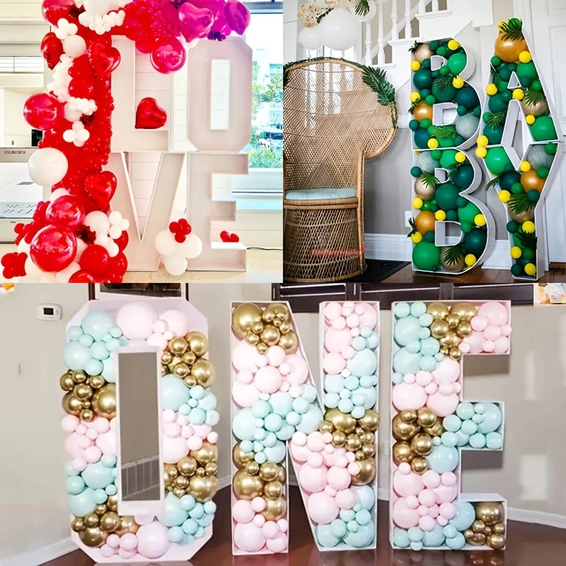 

70cm One Love Детские шарики коробка для каркасов мозаика день рождения украсить свадебный воздушный шар