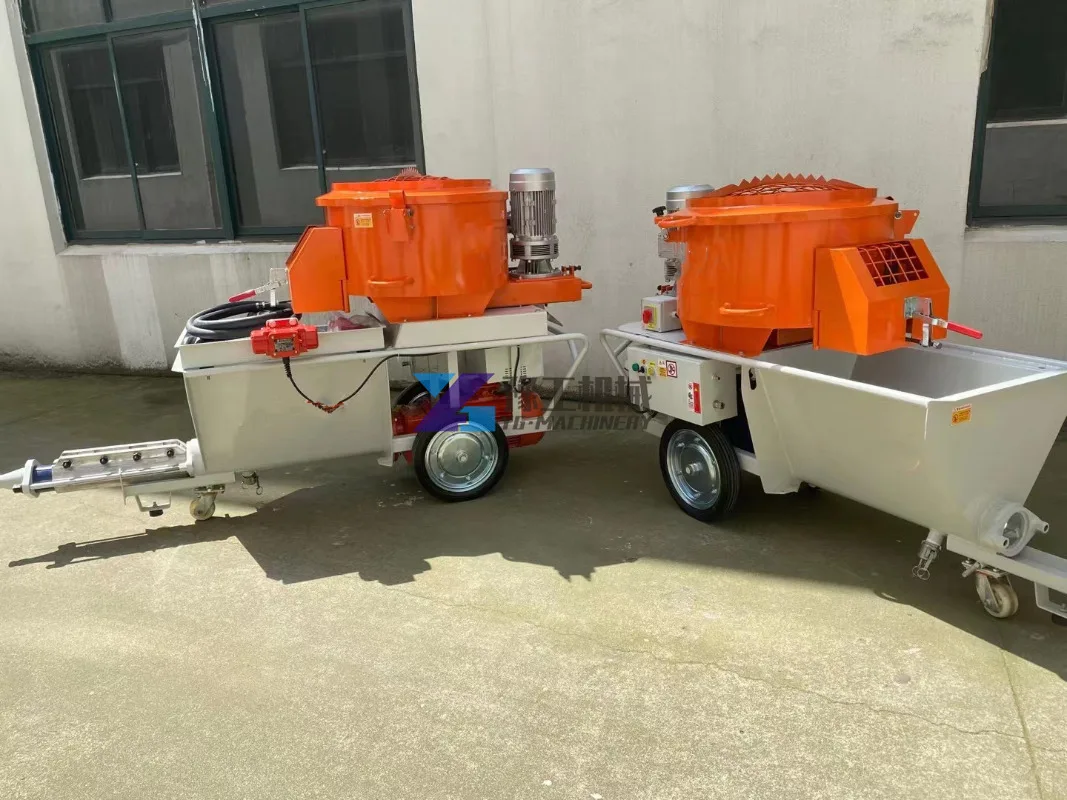 Building Guniting Cement Mortar Spraying Machine Cement Painting Machine