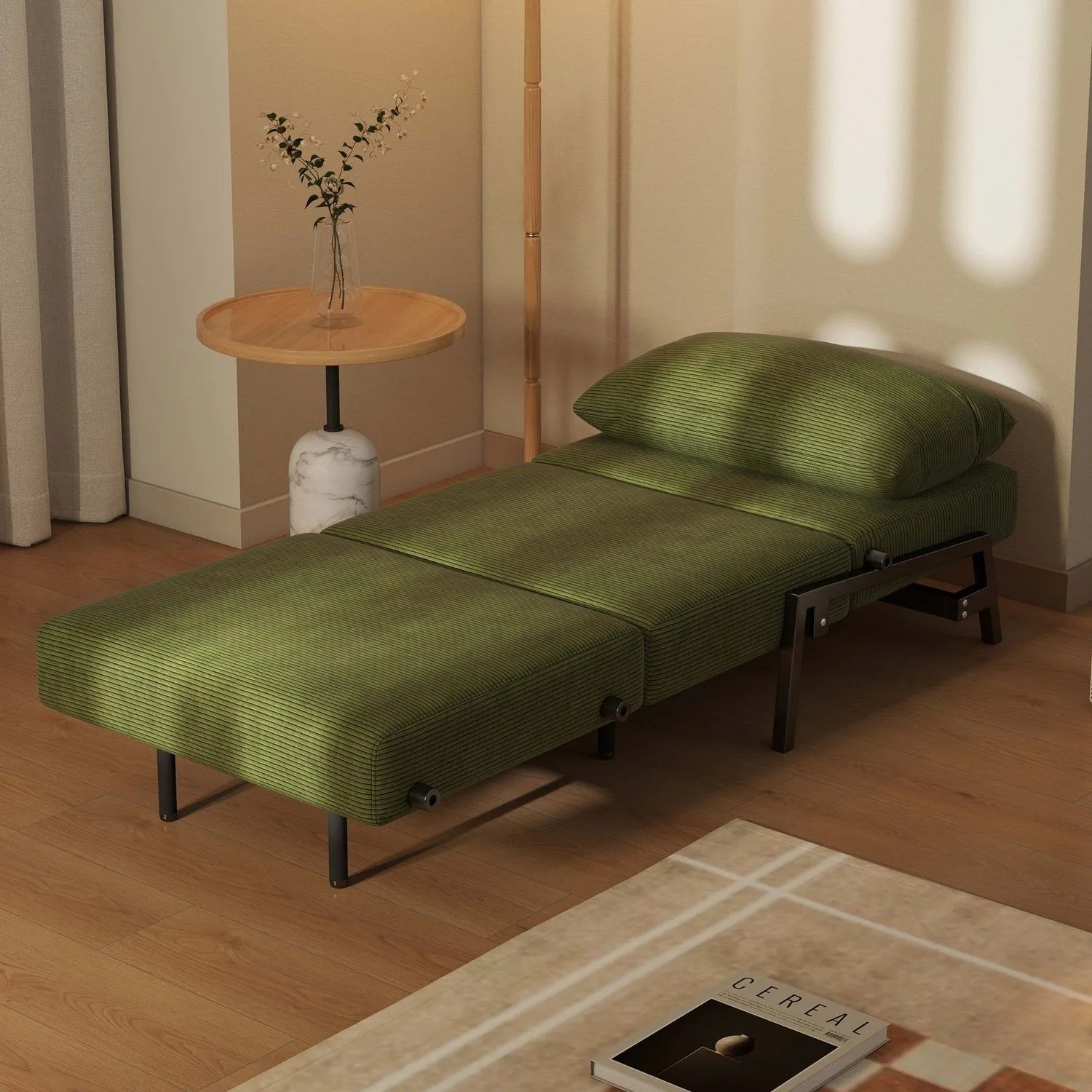 Sofa bed folding dual-purpose new single and double portable small apartment household expansion bed balcony multi-functional