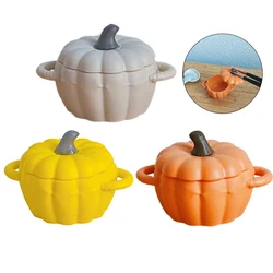 Dollhouse Miniature Soup Pot Mini Pumpkin Pot Toy Model Kitchen Utensil Cooking Ware For Doll House Decor Kids Pretend Play Toys