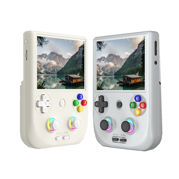 

ANBERNIC RG406V Game Console Handheld Android 13 Joysticks Game Controllers Game Players 4 Inch IPS Touch Screen for PS2 PSP