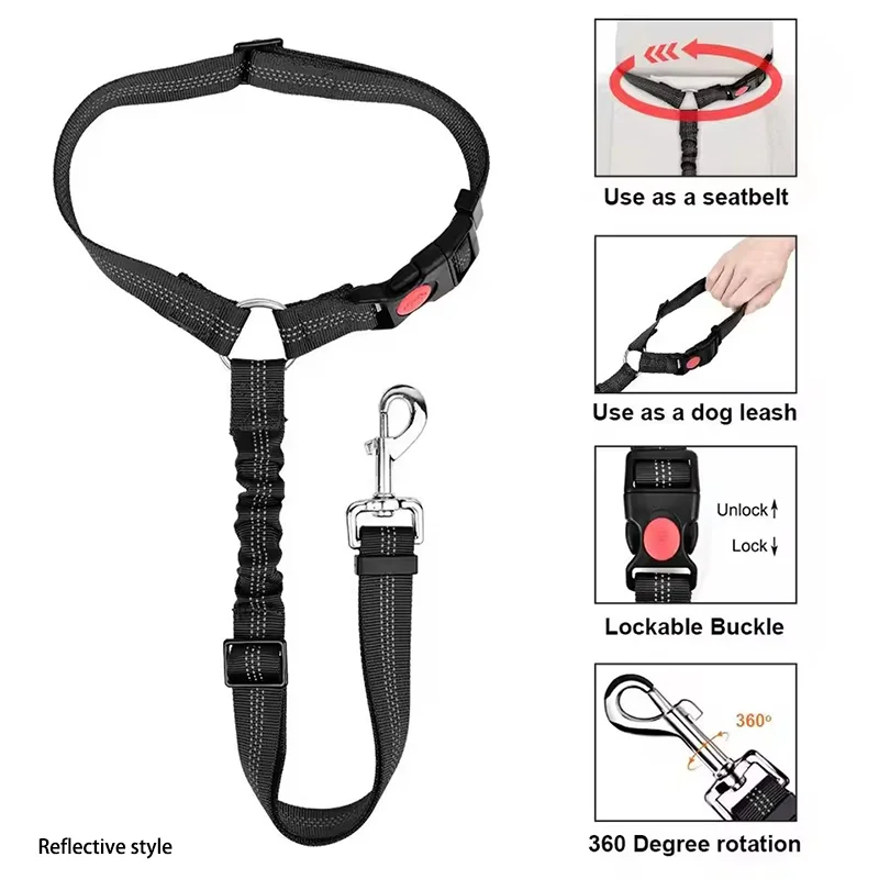 Pet Car Seat Belt 2
