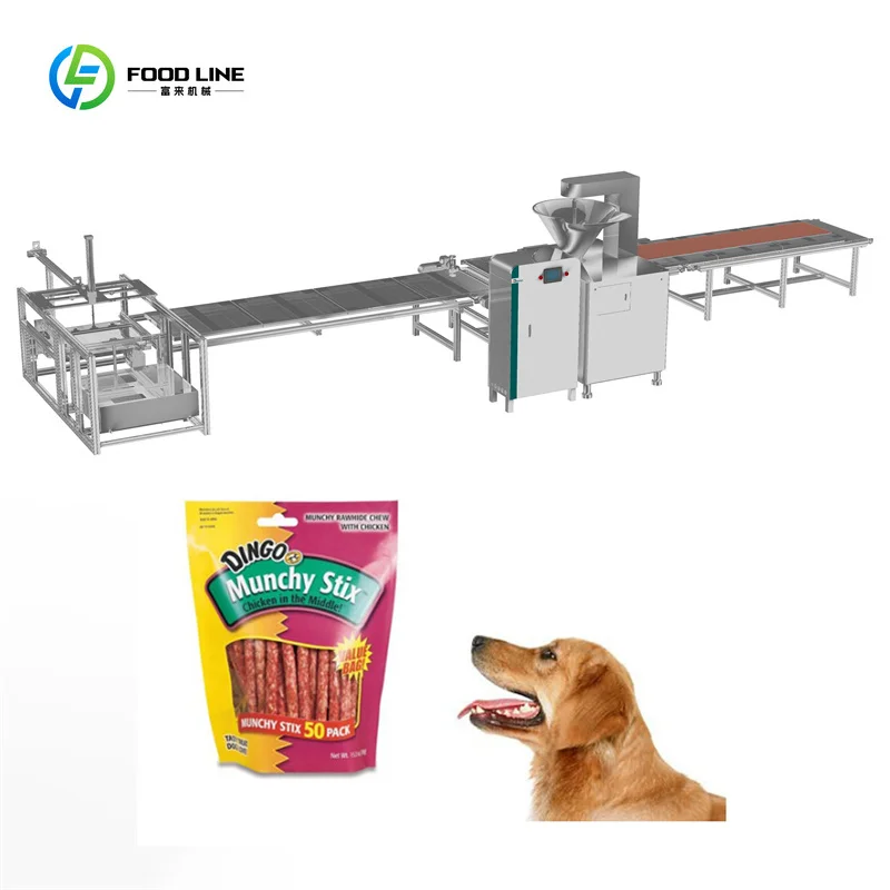 آلة صنع معالجة الكلاب المخصصة لإنتاج اللحوم المتشنجة ولحم البقر معدات تصنيع الوجبات الخفيفة التجارية لأغذية الحيوانات الأليفة #4