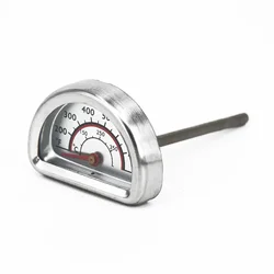 Heat Indicator Replacement Stainless Steel Grill Thermometer Heat Indicator For Grill Food Temperature Measuring Tool