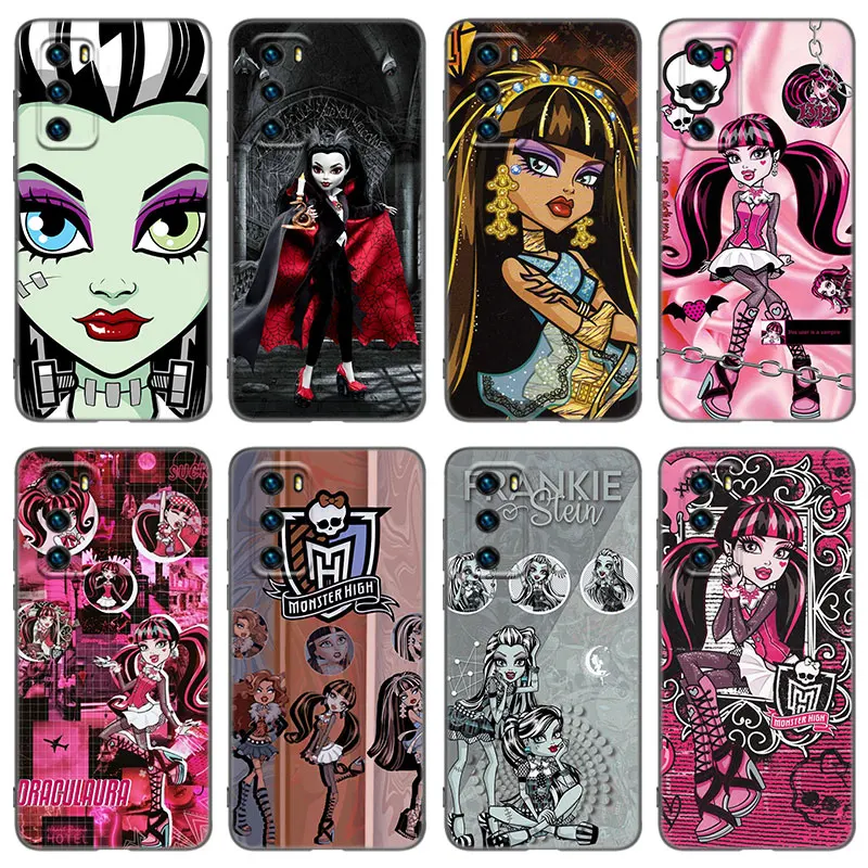 High School Monster Anime Phone Case For Huawei P20 P30 P40 P50 P Smart Z S Pro P8 P9 P10 Lite 5G E 2017 2018 2019 2020 2021