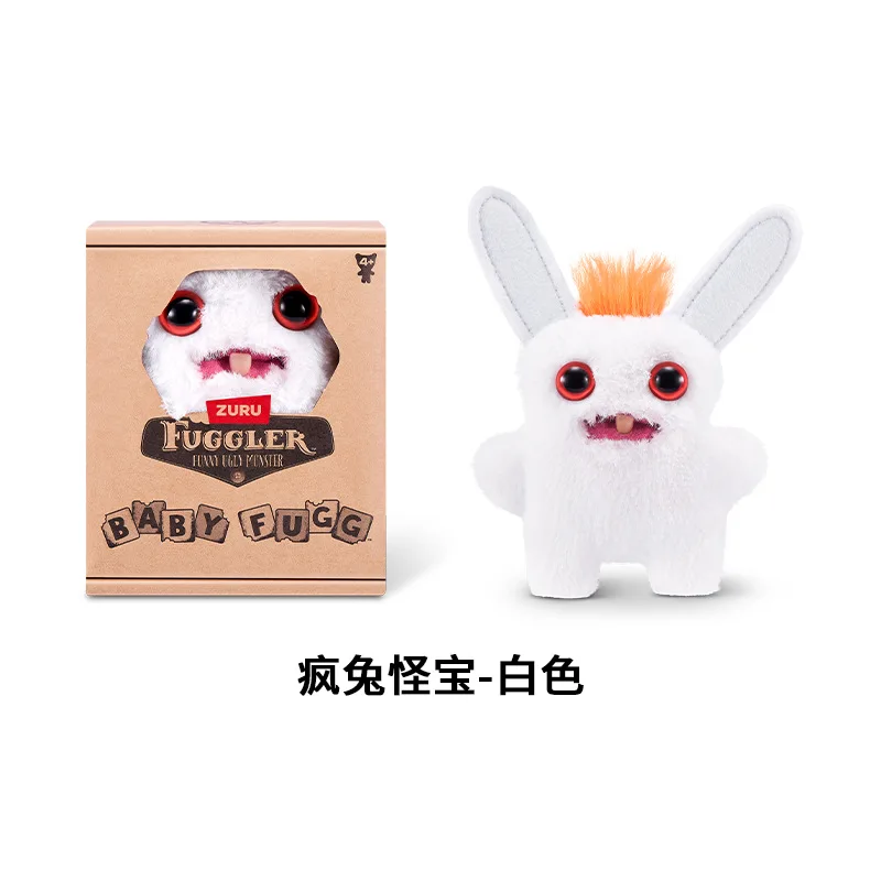 Fuggler Ugly Teeth Monsters Plush Toys Fuggler Baby Cartoon Wide Eyed Weirdo Rabbit Peluche Monsters Stuffed Plushies Dolls view 4