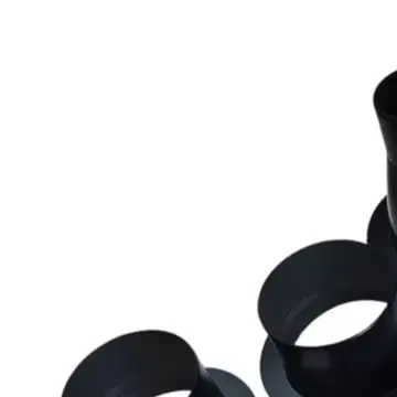 Dust Collection Connector Kit 4in Quick Connect Magnetic Rubber Coupler With Clamps For 100mm Pipe Fitting Adapter Set