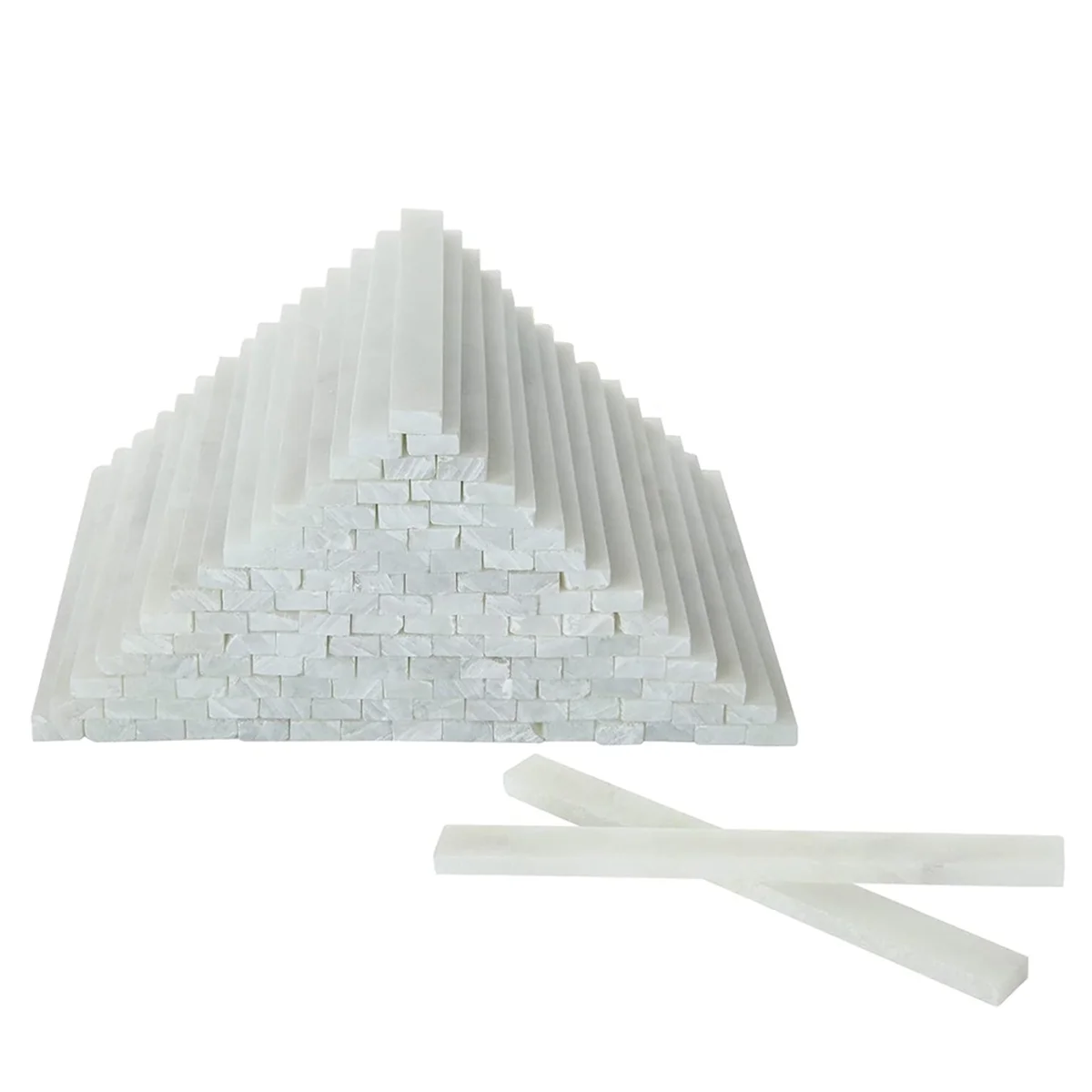 2025+ 72Pcs Soapstone Pen Refills,White Soapstone Refills,Soap Stones Chalk,Soapstone Pencil for Welders Textile Marking Tool
