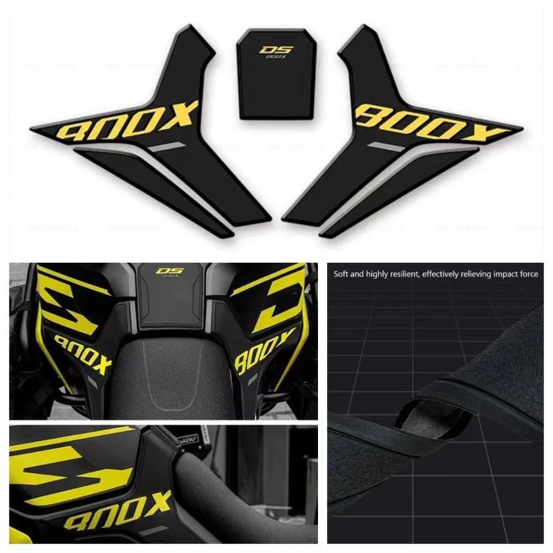 NEW FOR VOGE DS800X ds800x 2026 Motorcycle 3D Anti Slip Fuel Oil Tank Pad Side Knee Grip Decal Protector Sticker Pads
