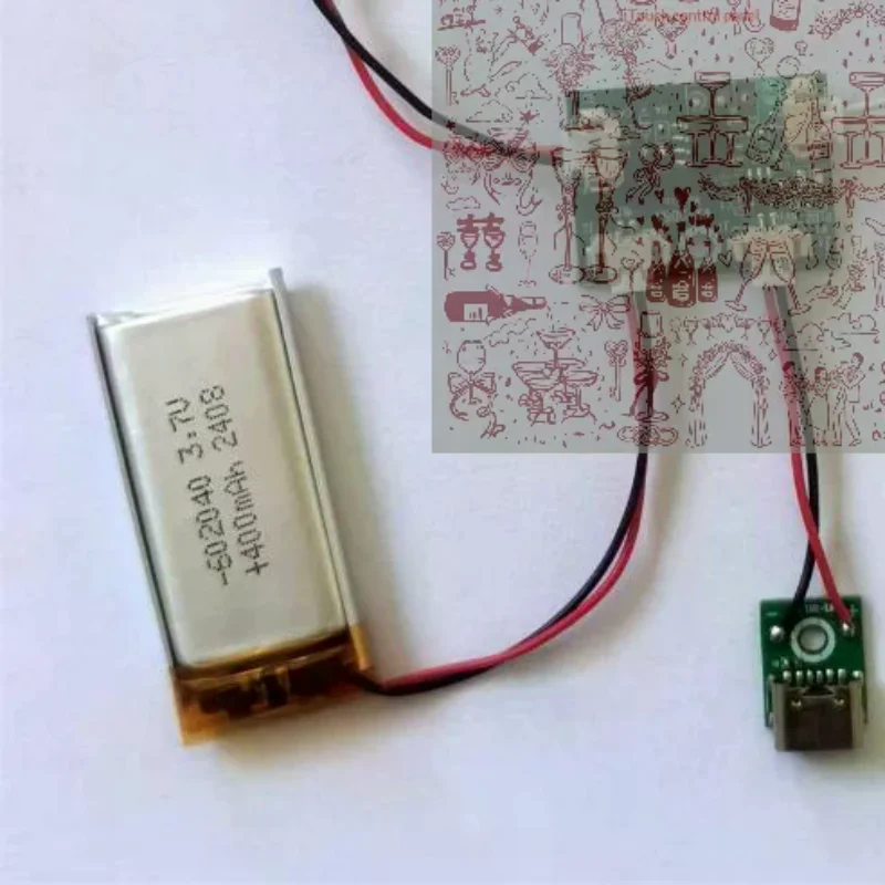 1Pcs 5V 2A Low Voltage Single/Dual Color Light Board Controller Rechargeable LED Touch Switch Module PCB