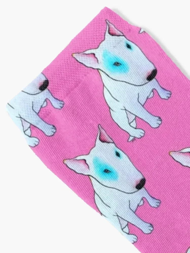 Bull Terrier Mischievous Socks hiking Stockings compression valentine gift ideas Soccer Mens Socks Women's