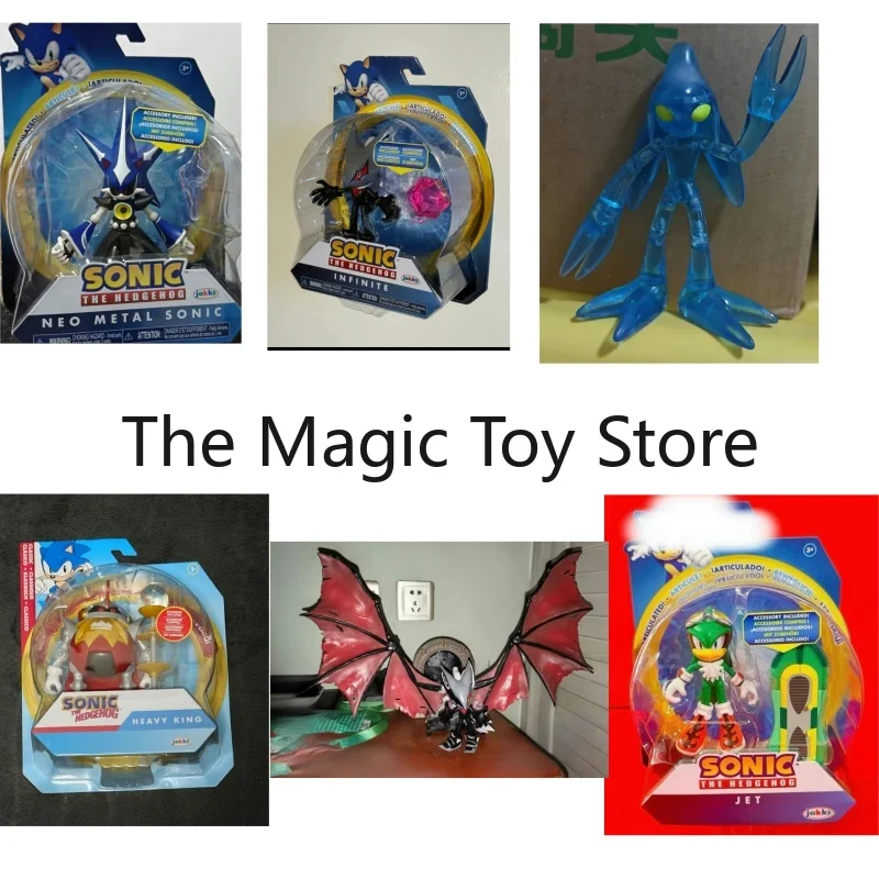 

Original Sonic Action Figure Series: The Three Villain Bosses, Infinite, Neo Metal Sonic—Limited Edition, Out-of-Print Models