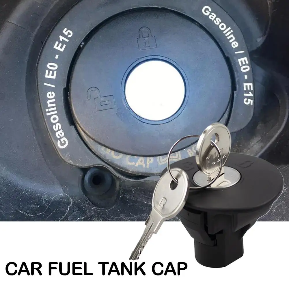 قفل خزان الغاز غطاء التوصيل مع 2 مفاتيح ل فورد إيدج 2011-2014 ل فورد إسكيب 2009-2012 لفورد إكسبيديشن 2010-2017 F2S2