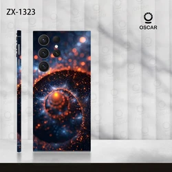 Colorful Decal Skin for Samsung Galaxy S24 S23 S25 Ultra Plus S21 Note20 Back Screen Protector Cover Wrap Stones Sticker