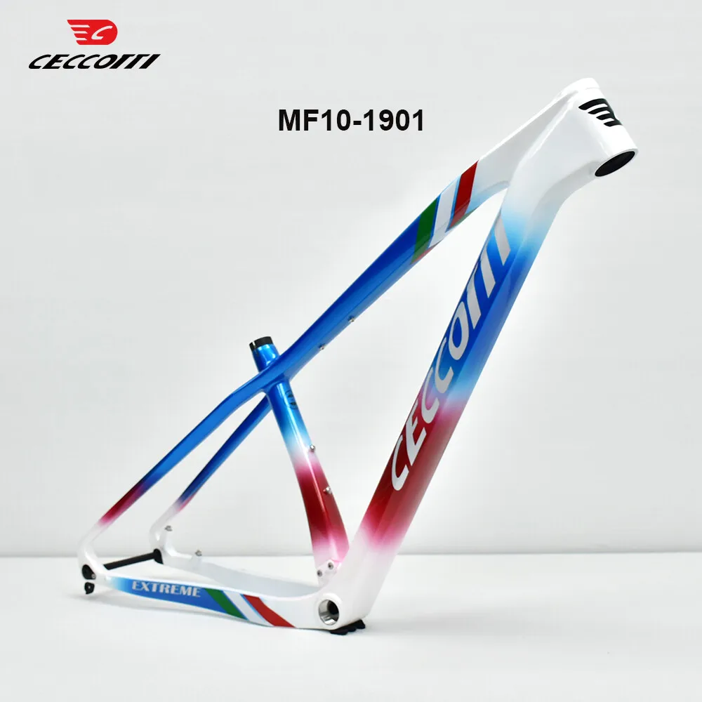 2026 Customized Color For T1000 Full Carbon Mountain Bike Frame 148mm boost 29er MTB XC hardtial Bicycle Frameset