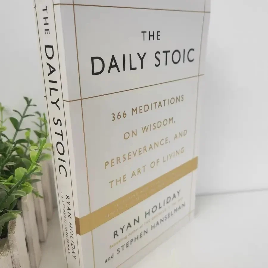 Imagem -04 - Estoico Diário de Ryan Holiday 366 Meditações sobre Perseverância da Sabedoria e a Arte da Vida Livro Libros o