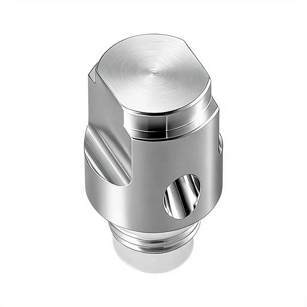 Lebensmittelechtes Moka-Kanne Druckventil Doppeltes Verstärkungsventil mit Silikonring Universelles Espresso-Maker Crema Zubehör – Detail 1