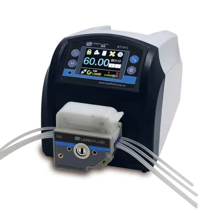 Mini laboratory Peristaltic Tubing Pump Touch Screen Flow Type Peristaltic Pump BT101L