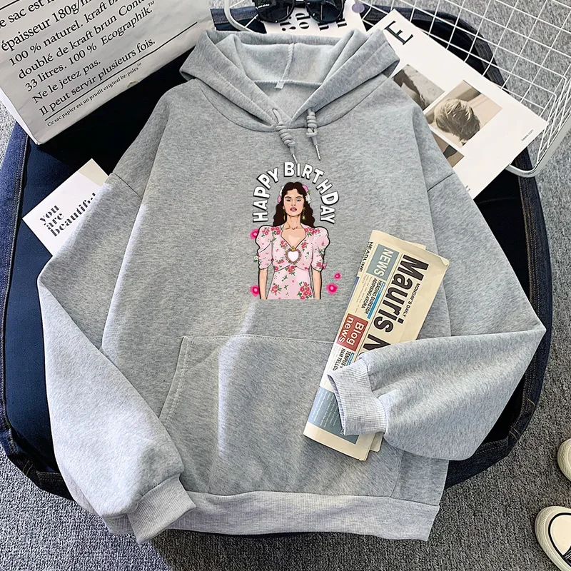 Gomez or Go Home Hoodie Long-sleeved Hooded Sweatshirt Fleece Comfortable Autumn/Winter Clothes Casual Ropa Mujer Pullovers