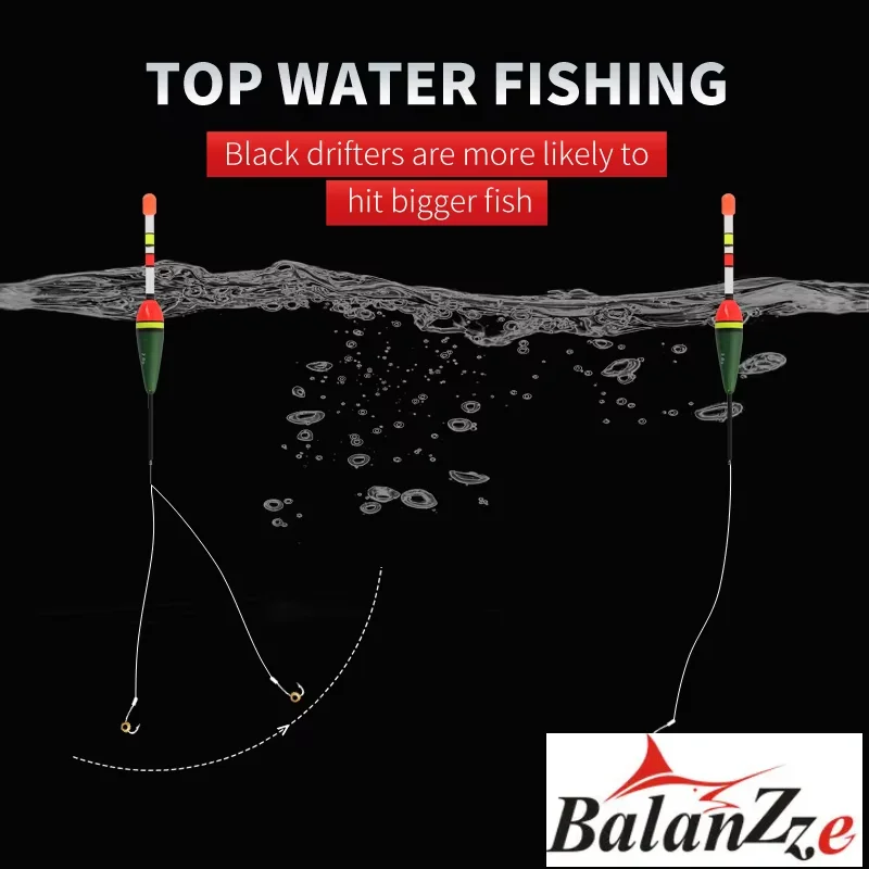 Balanzze Electronic fishing float Hairtail fish fishing kit Floats for fishing Vertical fish float outdoor fishing