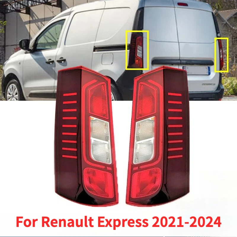 Fit For Renault Express 2021-2024 High Quality Car Tail Light Left Right Rear Brake Signal Lamp Assembly 265504482R 265552205R