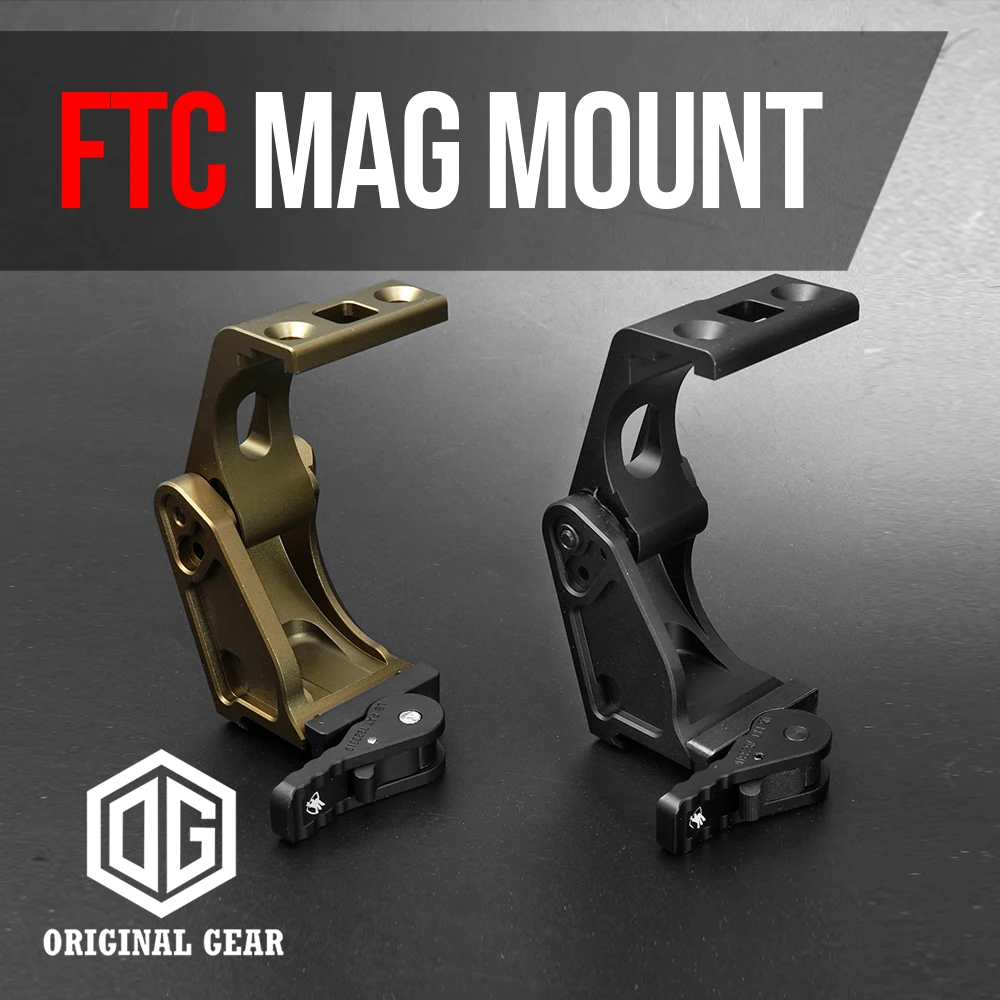 

FTC Mount For Eotech G33 G43 Magnifier Flip-To-Center 2.26" Series Of Optic Mounts ,Black And FDE Colors