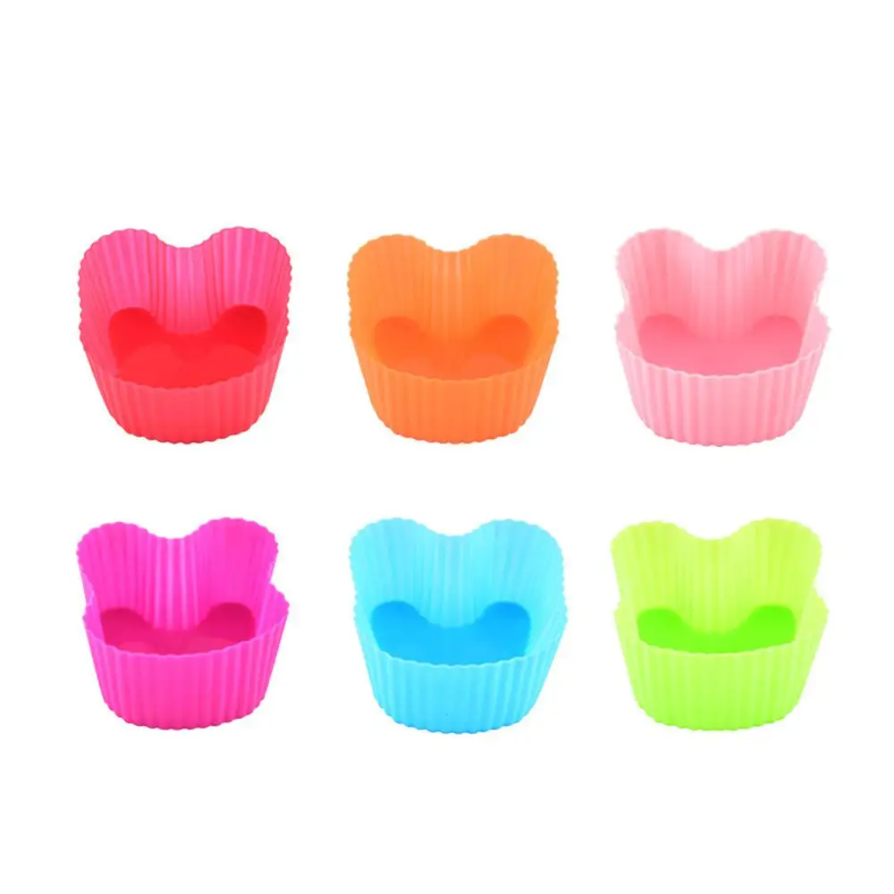 1~4PCS Silicone Molds Convenient To Use Home Baking Tart Molds Creative Cute Bunny Pudding Molds Cute Rabbit Cake Molds