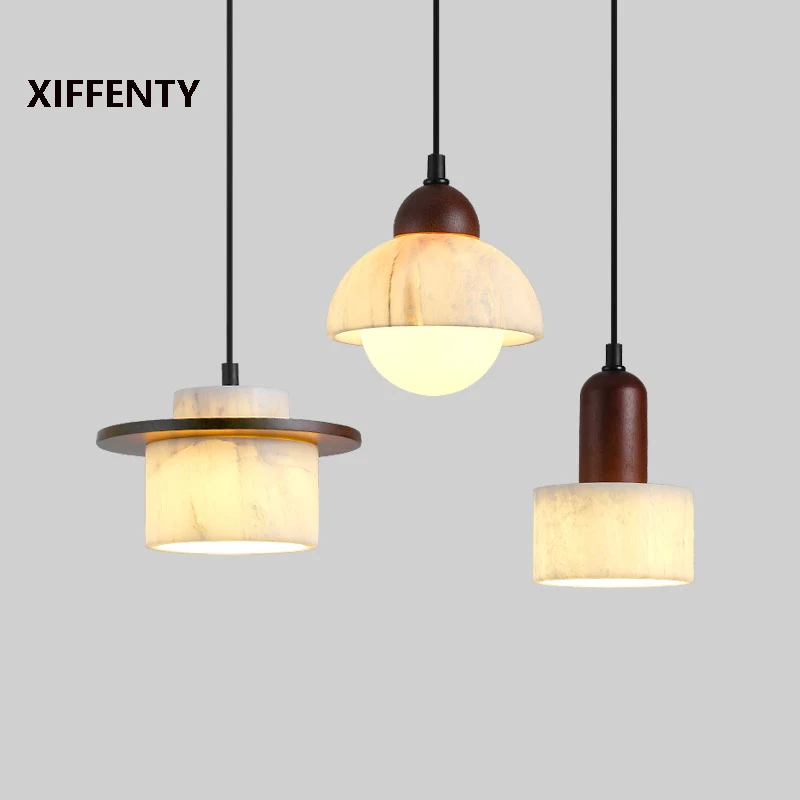 

Люстра для ресторана из натурального мрамора, прикроватная тумбочка для отеля, прикроватная тумбочка для спальни, лампы для украшения интерьера из цельного дерева