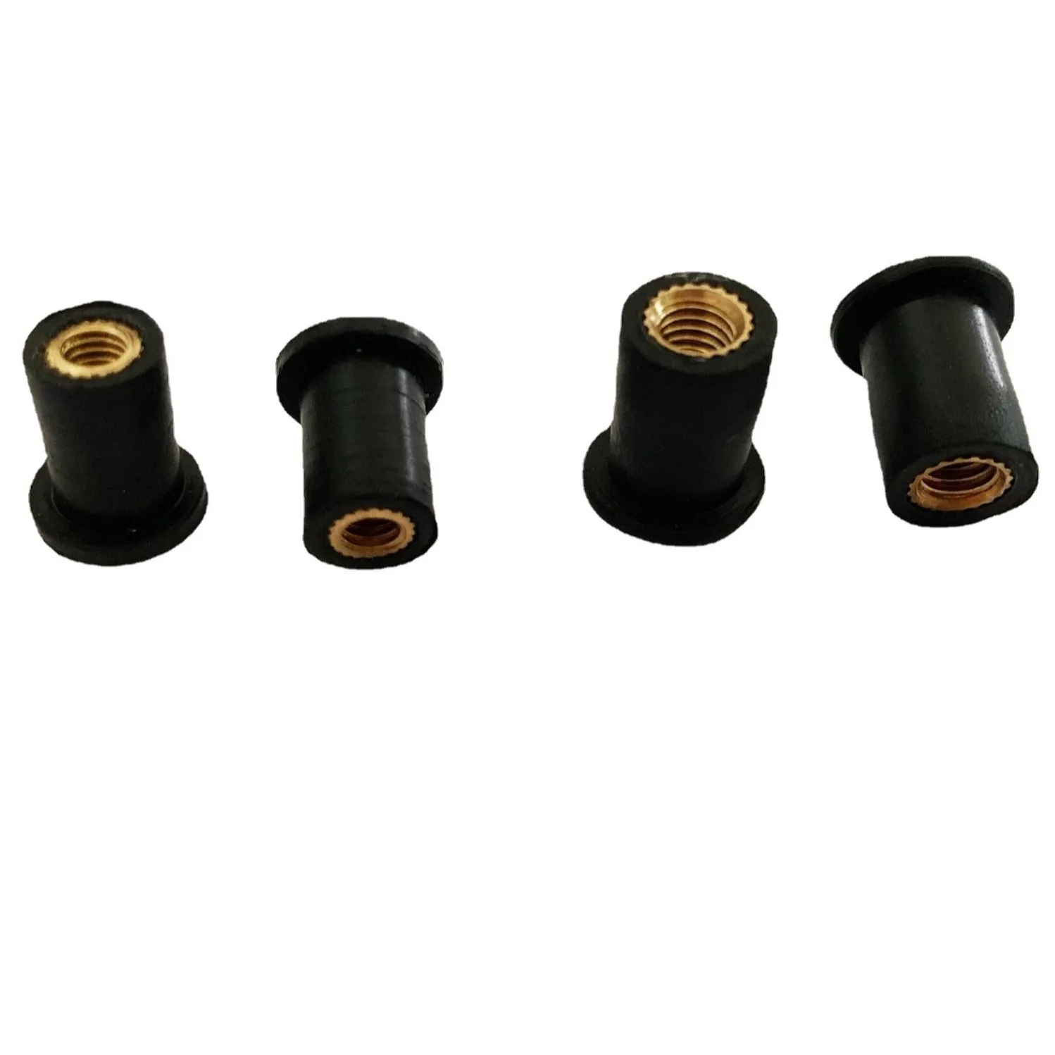 5pcs M4 M5 Motorcycle Tube Windshield Copper Rubber Nut FOR Kawasaki Ninja Zx6r Zx9r Zx12r Z800 Z1000 Z750 Z250 ER6N/F BMW E46