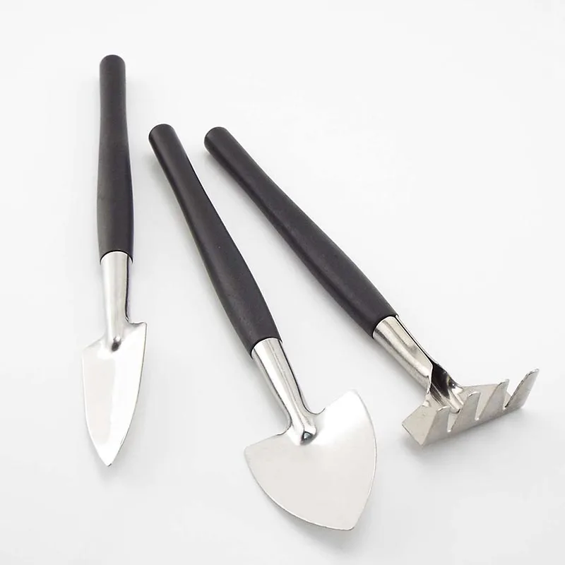 Mini Portable Garden Tool Soil Raising Flowers Vegetables Plant Small Shovel Rake Spade Planting Flowerpot Gardening Tools C1