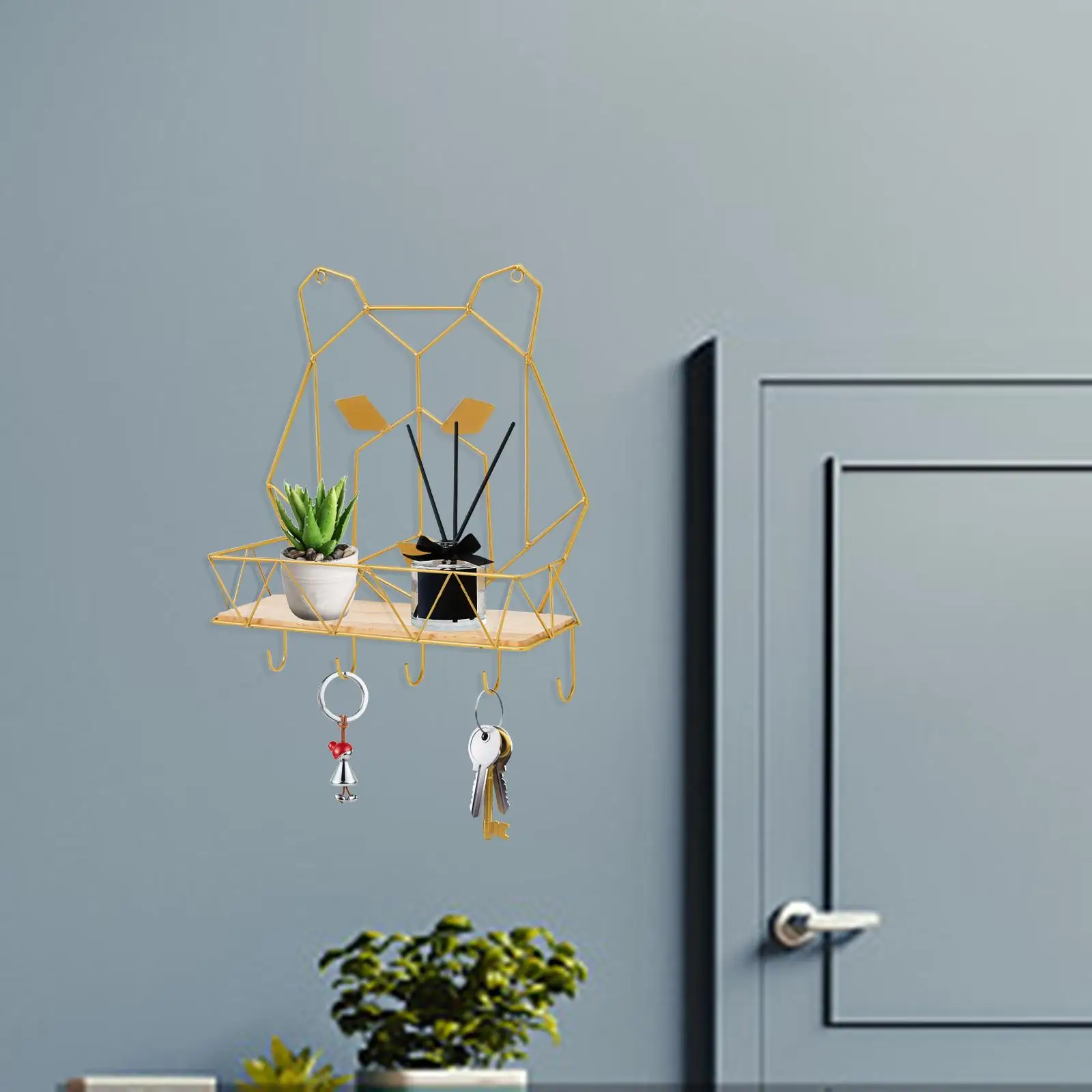 Floating Shelves Wall Welding Technology decor Hanging for Bathroom