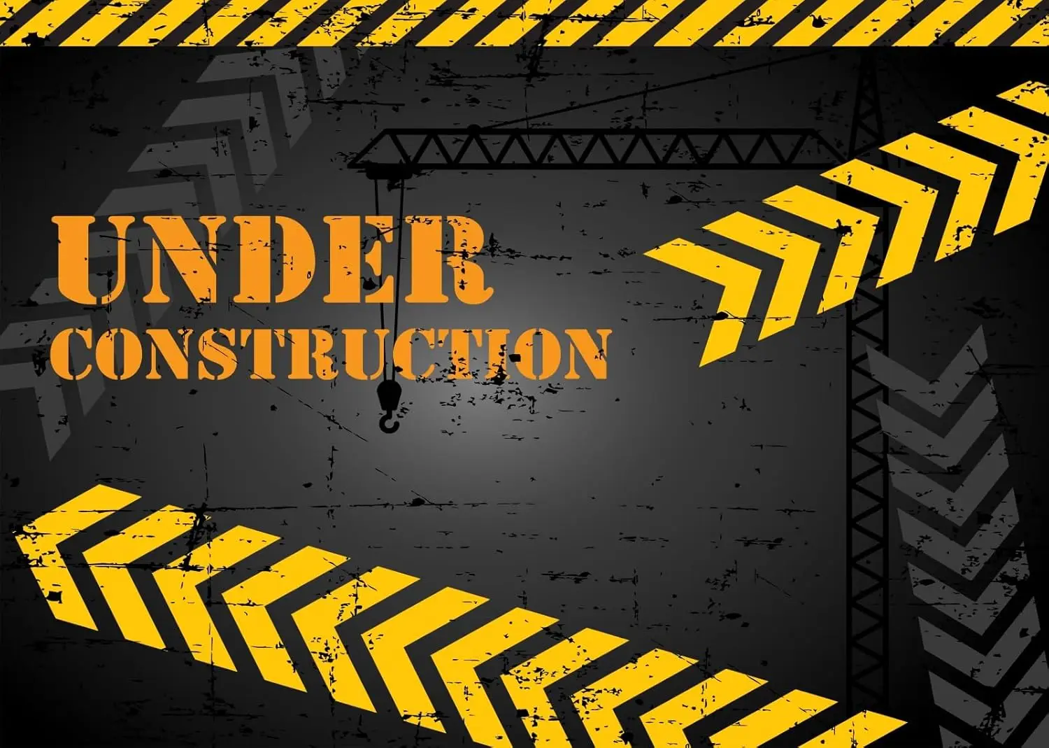 

Под строительством, черно-желтые предупреждающие линии, баннер на месте для детей, мальчиков, день рождения, фотофон, фон для фотостудии