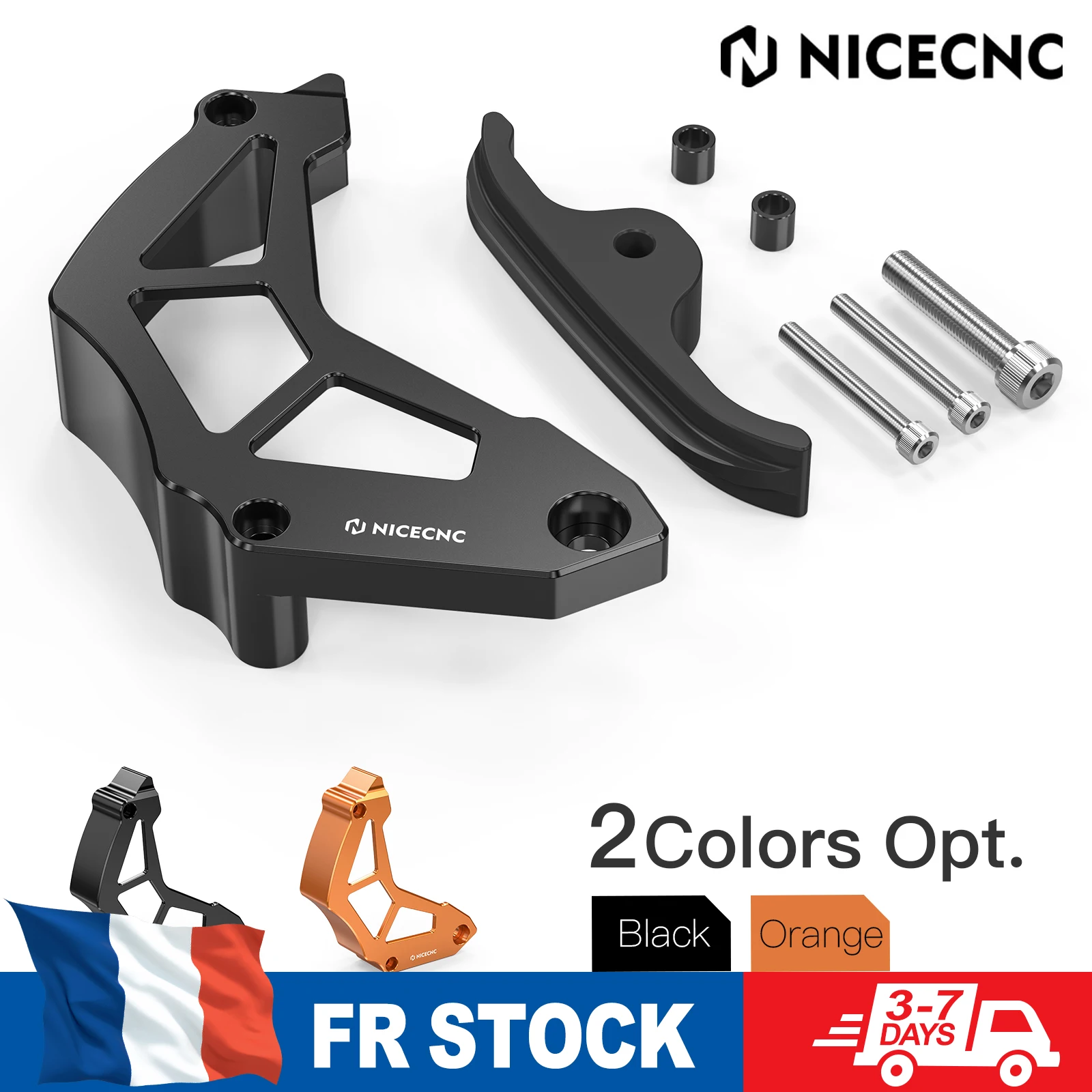 NICECNC pour KTM 790 890 Adventure /S/R Duke 2018-2023, protection de chaîne, protection de capteur pour Husqvarna NORDEN 901 2022-202