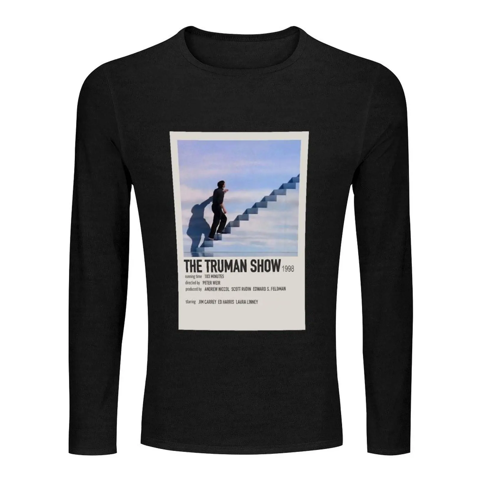 The Truman Show Movie Long T-Shirt Blouse new edition t shirt slim fit t shirts for men