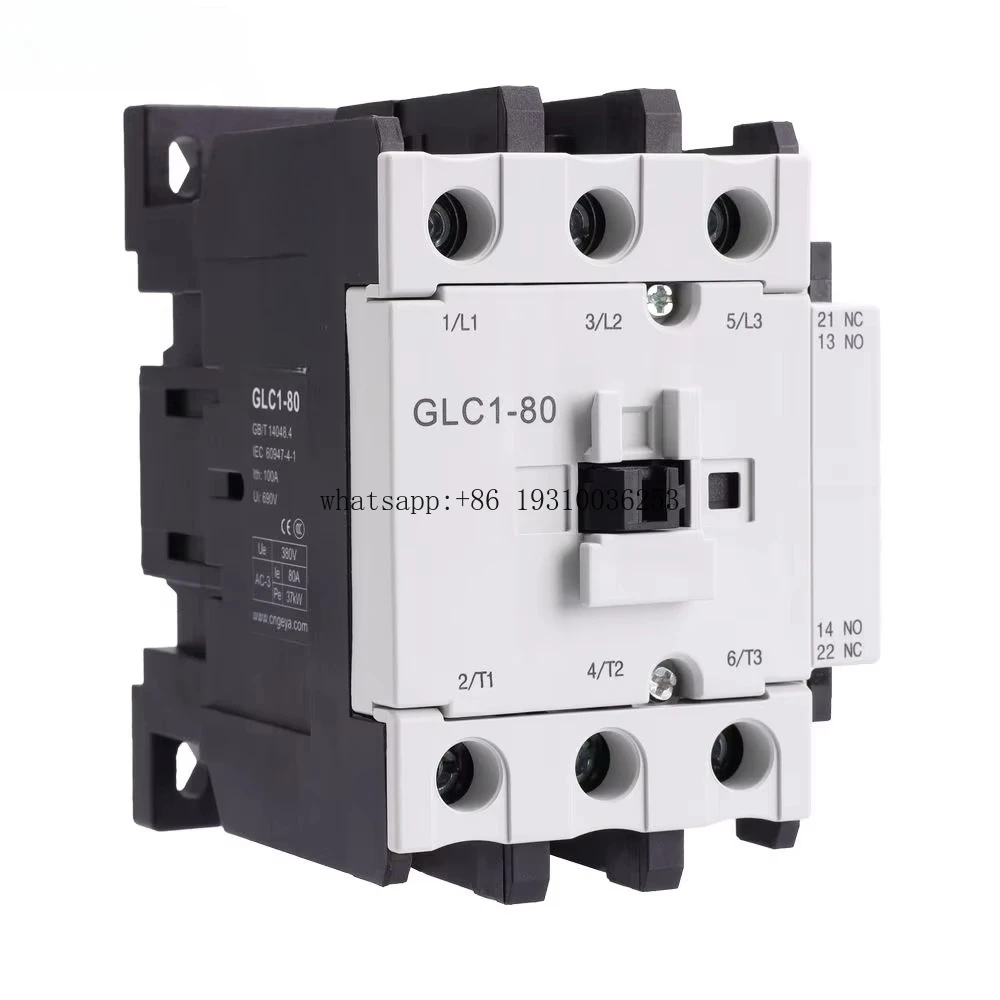 

Best Price GLC1-80 110V 220V 380V 660V 50/60Hz Contactor Magnetic Electrical AC Contactor