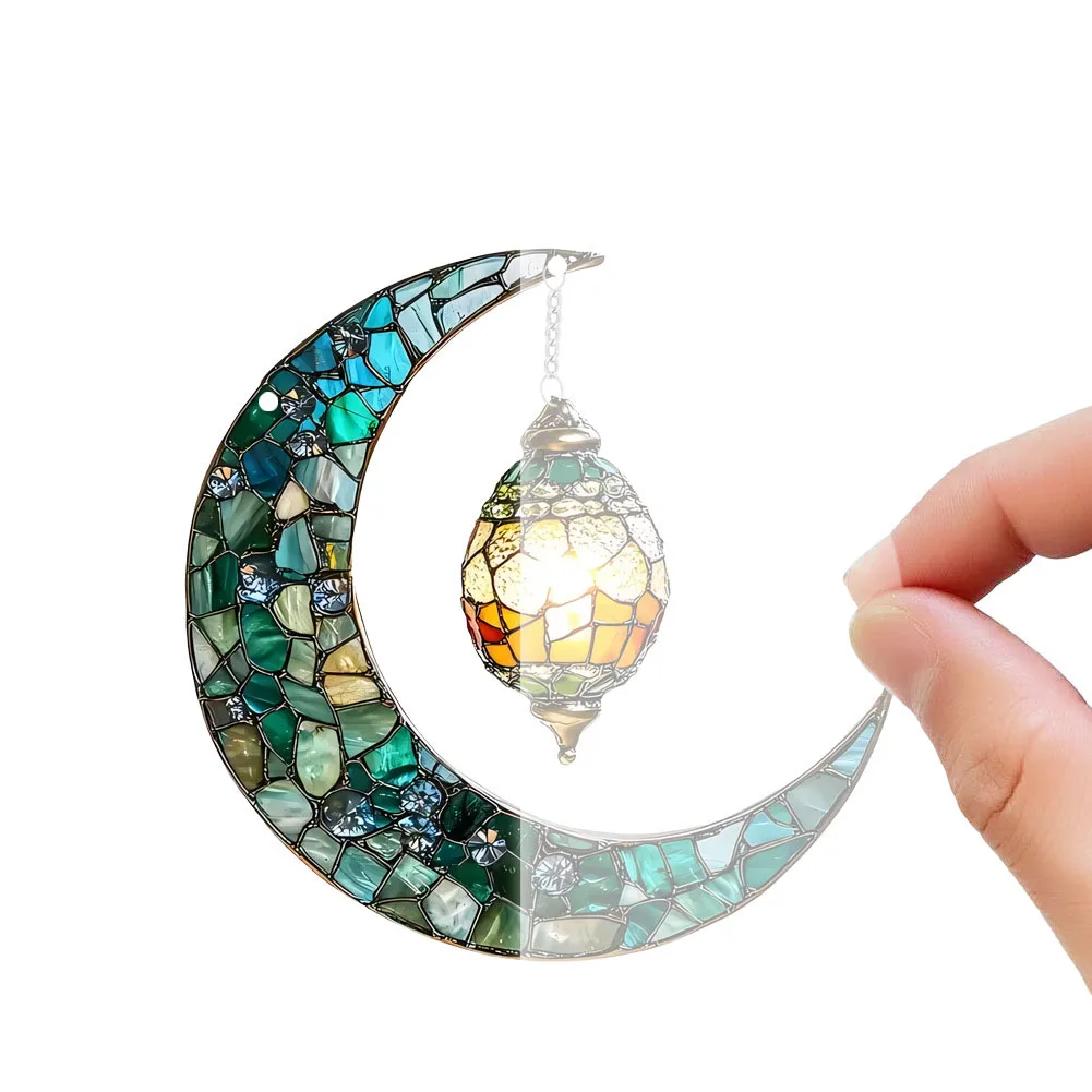 Customizable Acrylic Pendant Acrylic Decorative Signboard Delightful Addition Easy Installation Hard-wearing Acrylic Material