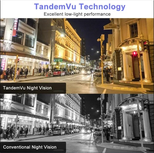 Hikvision 360 TandemVu 4+4MP 25X ColorVu & IR Acusense IP Speed Dome PTZ Outdoor Camera DarkFighter VCA PoE+ DS-2SE4C425MWG-E/14