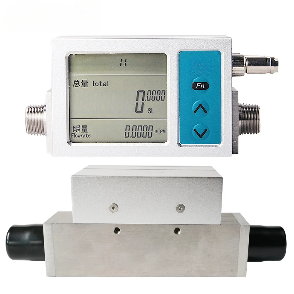 MF5600 Detachable Display hospital micro  system gas mass flow meter air nitrogen  medical flowmeter