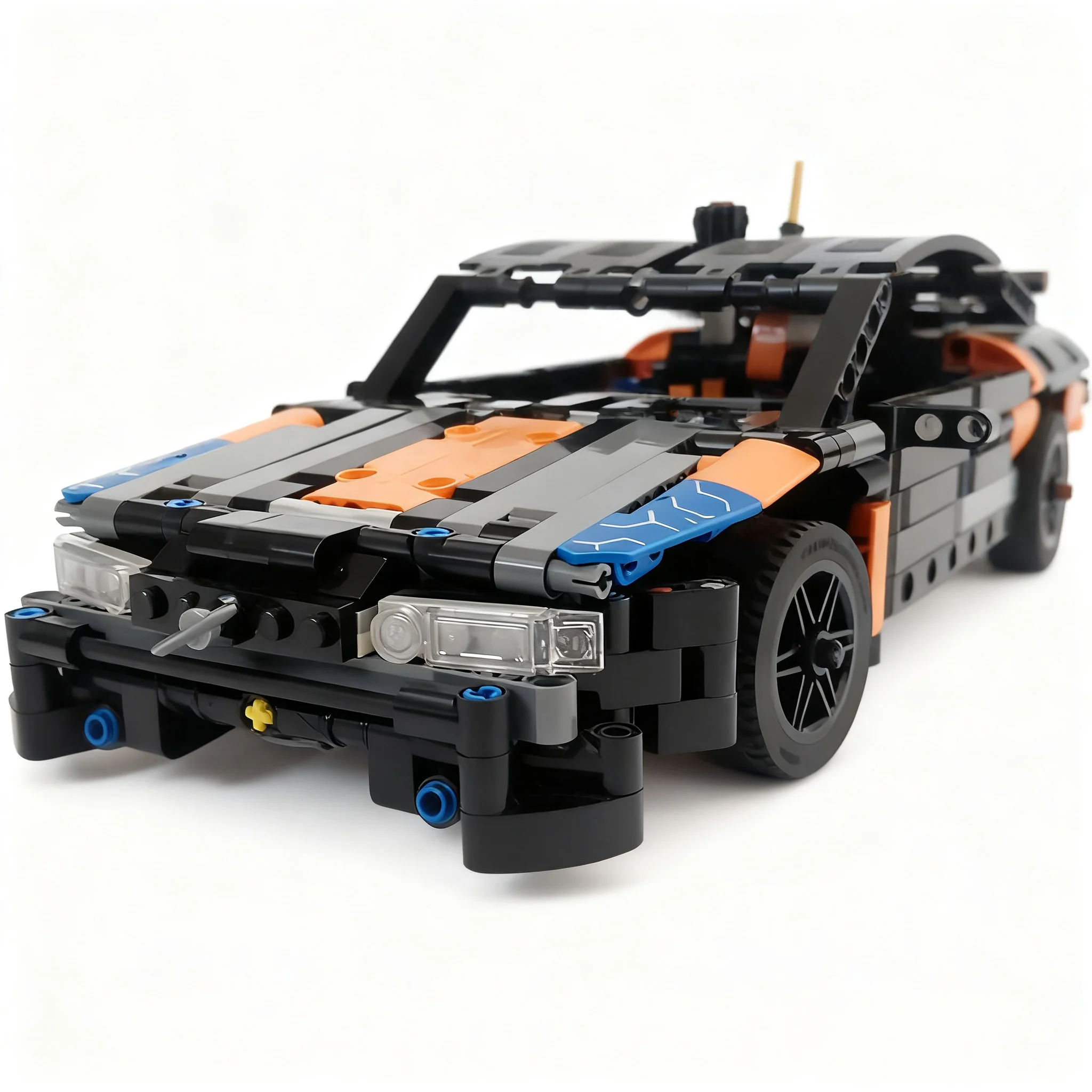 789pcs MOC Vovo S60 Super Technical Model Building Blocks Christmas Gift Assemble DIY Brick Birthday Display Education Creative